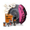 Foliatec farba na brzdy - sada, hot pink metallic Foliatec farba na brzdy - sada, hot pink metallic