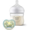 Philips Avent Natural Response detská fľaša 125 ml + 0-6m cumlík 1 ks Philips Avent Natural Response detská fľaša 125 ml + 0-6m cumlík 1 ks