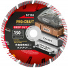 PROCRAFT DC150 Deep Cut diamantový kotúč 150 mm segmentový PROCRAFT DC150 Deep Cut diamantový kotúč 150 mm segmentový