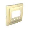 90744_TDU: Kryt pre spínacie hodiny 2 kanál, zlatá 90744_TDU: Kryt pre spínacie hodiny 2 kanál, zlatá