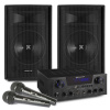 Vonyx Just Sing karaoke set pre dospelých s Bluetooth a 2 mikrofónmi - 500W Vonyx Just Sing karaoke set pre dospelých s Bluetooth a 2 mikrofónmi - 500W