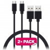 CONNECT IT Wirez Micro USB - USB, čierny, 1 m (2 ks v balení) CONNECT IT Wirez Micro USB - USB, čierny, 1 m (2 ks v balení)