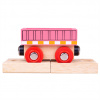 Bigjigs Rail Vagón ružový Bigjigs Rail Vagón ružový