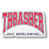 samolepka HUF (THRASHER) HIGH POINT STICKER Red 8.5 x 5 cm samolepka HUF (THRASHER) HIGH POINT STICKER Red 8.5 x 5 cm