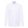 Pánska biela nežehlivá košeľa Button-down ETERNA Modern Fit zo 100% bavlny Non Iron Cover, Veľkosť 41 Pánska biela nežehlivá košeľa Button-down ETERNA Modern Fit zo 100% bavlny Non Iron Cover, Veľkosť 41