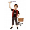 KOSTÝM MALÝ PIRÁT ZBOJNÍK MORSKÝ KORZÁR HALLOWEEN KARNEVAL 104 KOSTÝM MALÝ PIRÁT ZBOJNÍK MORSKÝ KORZÁR HALLOWEEN KARNEVAL 104