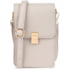 Dámska mini kabelka na mobil, béžová Dámska mini kabelka na mobil, béžová
