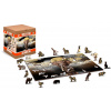 WOODEN CITY Drevené puzzle Slonie sny 2v1, 300 dielikov EKO WOODEN CITY Drevené puzzle Slonie sny 2v1, 300 dielikov EKO