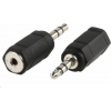 PREMIUMCORD Redukcia 3,5 mm stereo jack M - 2,5 mm stereo jack F PREMIUMCORD Redukcia 3,5 mm stereo jack M - 2,5 mm stereo jack F