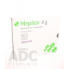Mölnlycke HealthCare AB Mepilex Ag 12,5x12,5 cm mäkký silikónový bakteriostatický obväz na rany 1x5 ks Mölnlycke HealthCare AB Mepilex Ag 12,5x12,5 cm mäkký silikónový bakteriostatický obväz na rany 1x5 ks