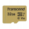 Karta TRANSCEND MicroSDHC 32GB 500S, UHS-I U3 V30 + adaptér (TS32GUSD500S) Karta TRANSCEND MicroSDHC 32GB 500S, UHS-I U3 V30 + adaptér (TS32GUSD500S)