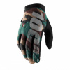 100% BRISKER Glove Camo/Black - M