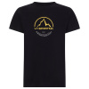 Pánske tričko La Sportiva Logo Tee black S Pánske tričko La Sportiva Logo Tee black S