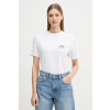 Calvin Klein Jeans tričko dámske bavlnené LV047F801G biela S Calvin Klein Jeans tričko dámske bavlnené LV047F801G biela S