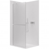 CERANO - Sprchová zástena Walk-in Onyx YL/P - 8 mm + polička/držiak na uteráky - chróm, mliečne sklo - 70x200 cm CERANO - Sprchová zástena Walk-in Onyx YL/P - 8 mm + polička/držiak na uteráky - chróm, mliečne sklo - 70x200 cm