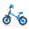 Milly Mally Detský bicykel Milly Mally Dragon s brzdou modrý