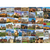 EUROGRAPHICS Puzzle Svetobežník - Hrady a zámky 1000 dielikov EUROGRAPHICS Puzzle Svetobežník - Hrady a zámky 1000 dielikov