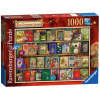 RAVENSBURGER Puzzle Vianočná knižnica 1000 dielikov RAVENSBURGER Puzzle Vianočná knižnica 1000 dielikov