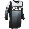 FLY RACING dres F-16, FLY RACING - USA 2026 detské (černá/bílá) - YL FLY RACING dres F-16, FLY RACING - USA 2026 detské (černá/bílá) - YL