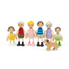 Bigjigs Toys Sada bábik do domčeka Rodina Bigjigs Toys Sada bábik do domčeka Rodina