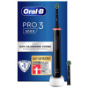 Oral-B Pro 3 3000 Cross Action elektrický kartáček na zuby, rotační/oscilační/pulzní, černá, 350931 Oral-B Pro 3 3000 Cross Action elektrický kartáček na zuby, rotační/oscilační/pulzní, černá, 350931