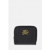 Karl Lagerfeld peňaženka dámska kožená K/AUTOGRAPH B3W32007 čierna ONE SIZE Karl Lagerfeld peňaženka dámska kožená K/AUTOGRAPH B3W32007 čierna ONE SIZE