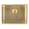 Sapho ZENITH nerezový drez 60x45cm, zlato mat ZN6045Z Sapho ZENITH nerezový drez 60x45cm, zlato mat ZN6045Z