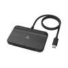 AKASA externá čítačka Smart kariet s NFC - eID a eObčanka AK-CR-15BK AKASA externá čítačka Smart kariet s NFC - eID a eObčanka AK-CR-15BK