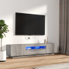 zahrada-XL 2-dielna súprava TV skriniek s LED sivá sonoma spracované drevo 3120168 zahrada-XL 2-dielna súprava TV skriniek s LED sivá sonoma spracované drevo 3120168