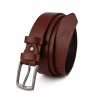 Pánsky kožený opasok Beltimore hnedý - 110 cm Pánsky kožený opasok Beltimore hnedý - 110 cm