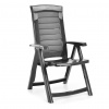 Plastová záhradná stolička - HECHT JARDIN GRAPHITE CHAIR Plastová záhradná stolička - HECHT JARDIN GRAPHITE CHAIR