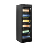 TEFCOLD Chladiaca skriňa CEV 435 Black s presklenými dverami – 345 l – čierna TEFCOLD Chladiaca skriňa CEV 435 Black s presklenými dverami – 345 l – čierna