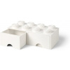 LEGO® úložný box so šuplíkmi 250x500x180mm biely LEGO® úložný box so šuplíkmi 250x500x180mm biely