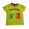Detské tričko krátky rukáv limetkové - Labková Patrola, veľ. 116 Detské tričko krátky rukáv limetkové - Labková Patrola, veľ. 116