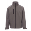PAYPER DUBLIN 001248-0355 / Pánska celozapínacia softshellová bunda - steel grey XL PAYPER DUBLIN 001248-0355 / Pánska celozapínacia softshellová bunda - steel grey XL
