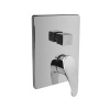 Mereo Sprchová podomietková batéria s trojcestným prepínačom, Sonáta, Mbox, hranatý kryt, chróm CB60157C Mereo Sprchová podomietková batéria s trojcestným prepínačom, Sonáta, Mbox, hranatý kryt, chróm CB60157C