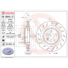 BREMBO Brzdový kotúč BREMBO 09.B842.21 BREMBO Brzdový kotúč BREMBO 09.B842.21