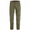 Fjällräven ABISKO HYBRID TRAIL TROUSERS ZIP-OFF MEN zelená 54/LONG Fjällräven ABISKO HYBRID TRAIL TROUSERS ZIP-OFF MEN zelená 54/LONG