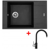 Sinks VARIO 780 Metalblack + Vitalia GR G6774 Sinks VARIO 780 Metalblack + Vitalia GR G6774