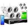 Bezdrôtový monitorovací set Hikvision Ezviz 4 kamery C3T Pro WiFi 4MPx 1TB Bezdrôtový monitorovací set Hikvision Ezviz 4 kamery C3T Pro WiFi 4MPx 1TB