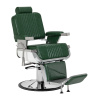 Luxusné barber kreslo Imperial Rider – hydraulické, polohovateľné, nosnosť 130 kg, zelené Luxusné barber kreslo Imperial Rider – hydraulické, polohovateľné, nosnosť 130 kg, zelené