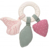 Lassig Teether Ring Natural Rubber - butterfly uni