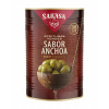Zelené olivy s príchuťou ančovičiek 4200g Sarasa Zelené olivy s príchuťou ančovičiek 4200g Sarasa