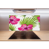 Panel do kuchyne Havajské kvety 100x50 cm Panel do kuchyne Havajské kvety 100x50 cm