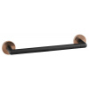 Sapho LARISSA držiak uterákov 300mm, čierna/meď mat WS009BC Sapho LARISSA držiak uterákov 300mm, čierna/meď mat WS009BC