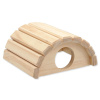 Domček Small Animals Polkruh drevený 16,5x15x8cm Domček Small Animals Polkruh drevený 16,5x15x8cm