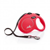 Vodítko FLEXI New Classic - opasok - červená 5 m / 25 kg (M) Vodítko FLEXI New Classic - opasok - červená 5 m / 25 kg (M)