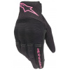 rukavice STELLA COPPER, ALPINESTARS (čierna/ružové, veľ. M)