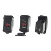 USB zásuvka 2x s voltmetrom USB zásuvka 2x s voltmetrom