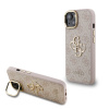 Guess PU 4G Metal Logo Stand Camera Frame zadný kryt pre iPhone 15 Pink Guess PU 4G Metal Logo Stand Camera Frame zadný kryt pre iPhone 15 Pink